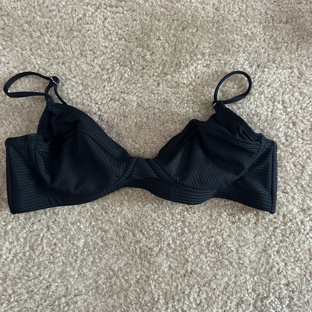 Black Bathing Suit Top